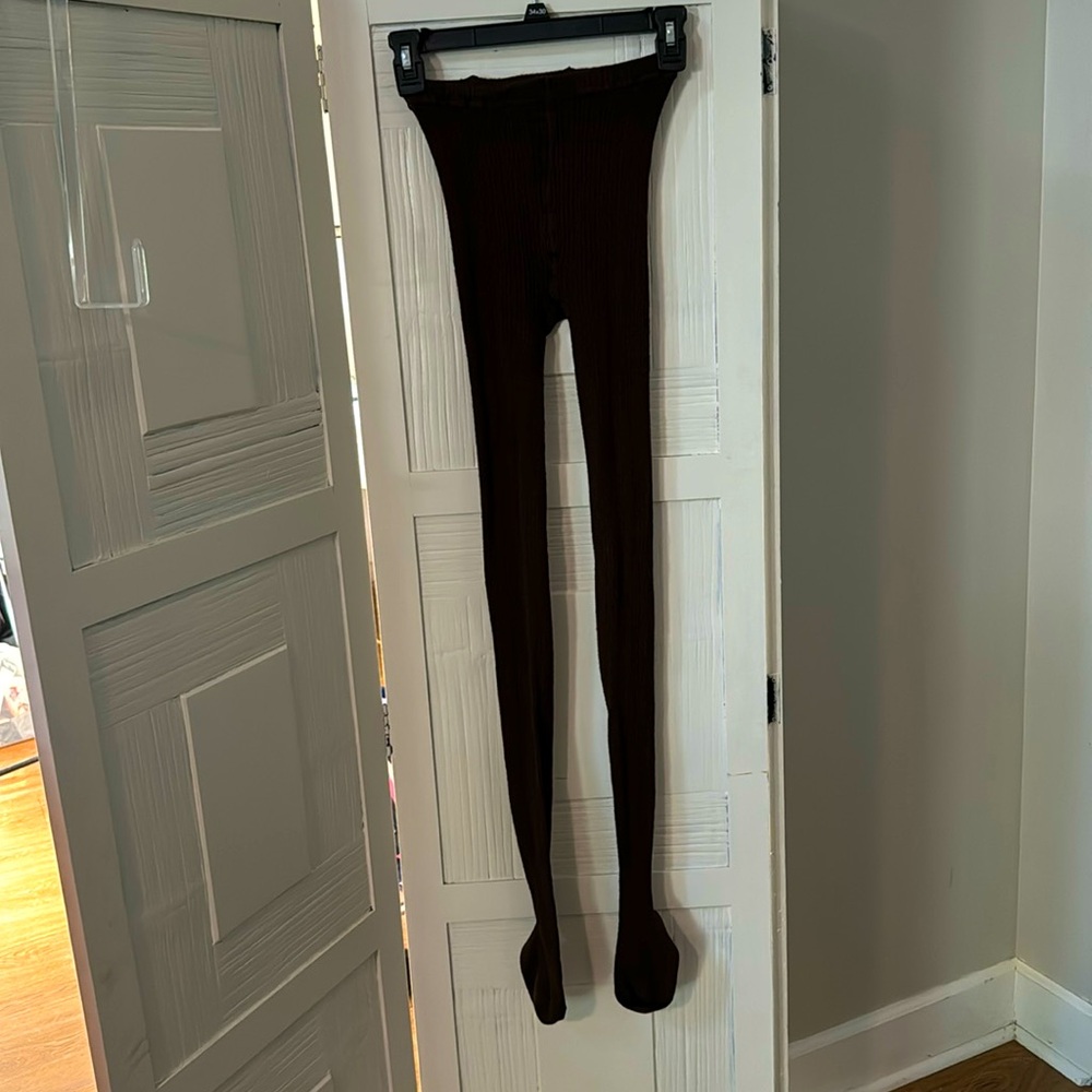Brown Sweater Tights